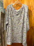 26/28 Floral Print Tunic Top by Woman Within