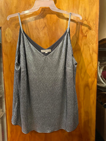 22 LOFT Plus Size Metallic Camisole