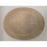 Brookstone Straw Sun Safari Hat Pith Jungle Jumanji Costume Lion Tamer Traveler Halloween Vintage 91785 USA