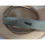 Brookstone Straw Sun Safari Hat Pith Jungle Jumanji Costume Lion Tamer Traveler Halloween Vintage 91785 USA