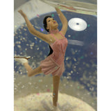 Kristi Yamaguchi 2002 Hallmark 1992 Winter Olympics Medalist Musical Snow Globe Ice Skating Skater Limited Edition