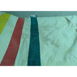 AS-IS 58x88 Early's Witney 4 Point Stripe Trapper Blanket England Pure Wool Woolen Throw Vintage