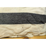 AS-IS 58x88 Early's Witney 4 Point Stripe Trapper Blanket England Pure Wool Woolen Throw Vintage