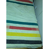 AS-IS 58x88 Early's Witney 4 Point Stripe Trapper Blanket England Pure Wool Woolen Throw Vintage