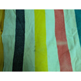 AS-IS 58x88 Early's Witney 4 Point Stripe Trapper Blanket England Pure Wool Woolen Throw Vintage