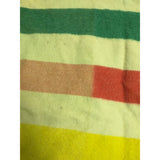 AS-IS 58x88 Early's Witney 4 Point Stripe Trapper Blanket England Pure Wool Woolen Throw Vintage