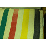 AS-IS 58x88 Early's Witney 4 Point Stripe Trapper Blanket England Pure Wool Woolen Throw Vintage