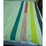 AS-IS 58x88 Early's Witney 4 Point Stripe Trapper Blanket England Pure Wool Woolen Throw Vintage
