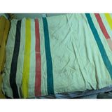 AS-IS 58x88 Early's Witney 4 Point Stripe Trapper Blanket England Pure Wool Woolen Throw Vintage