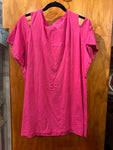 18/20 Women Within Stylish Cold Shoulder Top  18/20 Size L