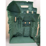1980s Castle SHELL ONLY Grayskull He-Man Masters Of The Universe Green Plastic MOTU
