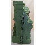 1980s Castle SHELL ONLY Grayskull He-Man Masters Of The Universe Green Plastic MOTU