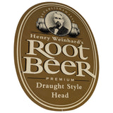 Root Beer 33X26 Henry Weinhard Metal Tin Sign Modern Repro Draught Style Head Premium Rootbeer