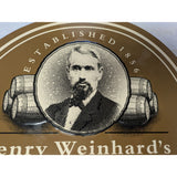 Root Beer 33X26 Henry Weinhard Metal Tin Sign Modern Repro Draught Style Head Premium Rootbeer
