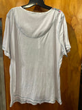 22/24 Avenue Floral Print Tunic Top Boho bling