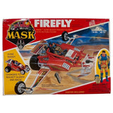 New 1986 MASK Firefly Dune Buggy Rocket Glider Julio Lopez Action Figure Kenner