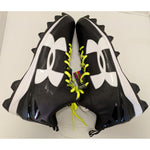 16 Men's Under Armour UA Crusher RM Black White Football Cleats Synthetic 1286600-001 Lightweight
