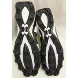 16 Men's Under Armour UA Crusher RM Black White Football Cleats Synthetic 1286600-001 Lightweight