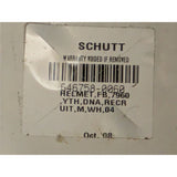 Halloween Costume 2008 Medium Schutt Youth DNA Recruit Football Player Helmet White