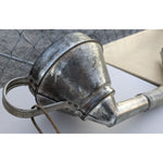KK Metal Oil Funnel Vintage Flexible Spout Handle Automotive Garage Tool