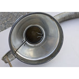 KK Metal Oil Funnel Vintage Flexible Spout Handle Automotive Garage Tool