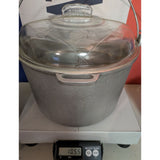 12 QT Guardian Service Medieval Aluminum Cookware Canner Kettle Rack Canning Glass Lid Pot