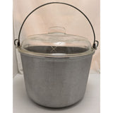 12 QT Guardian Service Medieval Aluminum Cookware Canner Kettle Rack Canning Glass Lid Pot