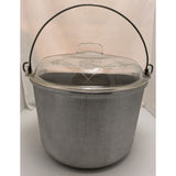 12 QT Guardian Service Medieval Aluminum Cookware Canner Kettle Rack Canning Glass Lid Pot