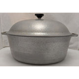 6 QT Club Hammercraft Oval Aluminum Dutch Oven Lid 12x9X5” Vintage Cookware USA