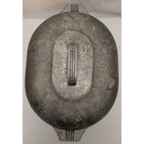 8 QT GHC Magnalite Aluminum Oval Roaster Trivet Lid Dutch Oven 15.5"x10"x4.5" USA