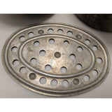 8 QT GHC Magnalite Aluminum Oval Roaster Trivet Lid Dutch Oven 15.5"x10"x4.5" USA