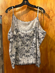 22/24 Lane Bryant Women's stretchy Snakeskin Print Camisole