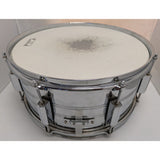 14" x7" Pearl Export Chrome Snare Drum Aquarian Head 124369 Taiwan Percussion