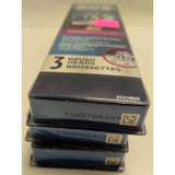 Lot Of 9 Oral-B CrossAction Toothbrush Replacement Heads 3 Packs New Triple Bristle Plunge