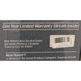 New Haven Family Drive-In Wall Clock Retro 3D Scene Plastic Battery-Powered