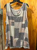 26/28 Lane Bryant Rayon blend Geometric Print Tank Top