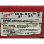 18V Sawzall 6516-02 Milwaukee Reciprocating Saw Battery Fast Charger 48-11-2100 Cordless Tool Set