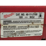 18V Sawzall 6516-02 Milwaukee Reciprocating Saw Battery Fast Charger 48-11-2100 Cordless Tool Set