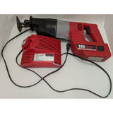 18V Sawzall 6516-02 Milwaukee Reciprocating Saw Battery Fast Charger 48-11-2100 Cordless Tool Set