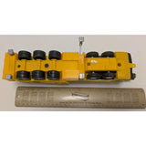 AS-IS FADED Maisto 1:43 Scale Yellow Mobile Crane M78 Construction Vehicle Die-Cast Metal M 78 MC Toy