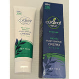Curaleaf Hemp Mens Post-Shave Cream With CBD & Tea Tree 3 Oz