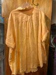 30/32 5X Avenue The Pacific Shirt Linen blend Light Orange Casual Button-Up