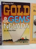 Collector's Guide Gold Gems Nevada Desert Gem Trails Rockhound Guide Montana Mineral