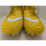 AS-IS 16 Men's Nike Yellow Force Savage Elite TD High Football Cleats 857063-717 Shoes