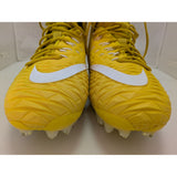 AS-IS 16 Men's Nike Yellow Force Savage Elite TD High Football Cleats 857063-717 Shoes