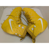AS-IS 16 Men's Nike Yellow Force Savage Elite TD High Football Cleats 857063-717 Shoes