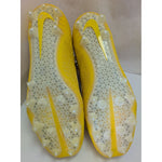 AS-IS 16 Men's Nike Yellow Force Savage Elite TD High Football Cleats 857063-717 Shoes