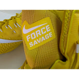AS-IS 16 Men's Nike Yellow Force Savage Elite TD High Football Cleats 857063-717 Shoes