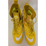 AS-IS 16 Men's Nike Yellow Force Savage Elite TD High Football Cleats 857063-717 Shoes