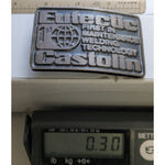 Eutectic Castolin Welding Technology Belt Buckle DynaBuckle Provo Utah Industrial Vintage Maintenance First In